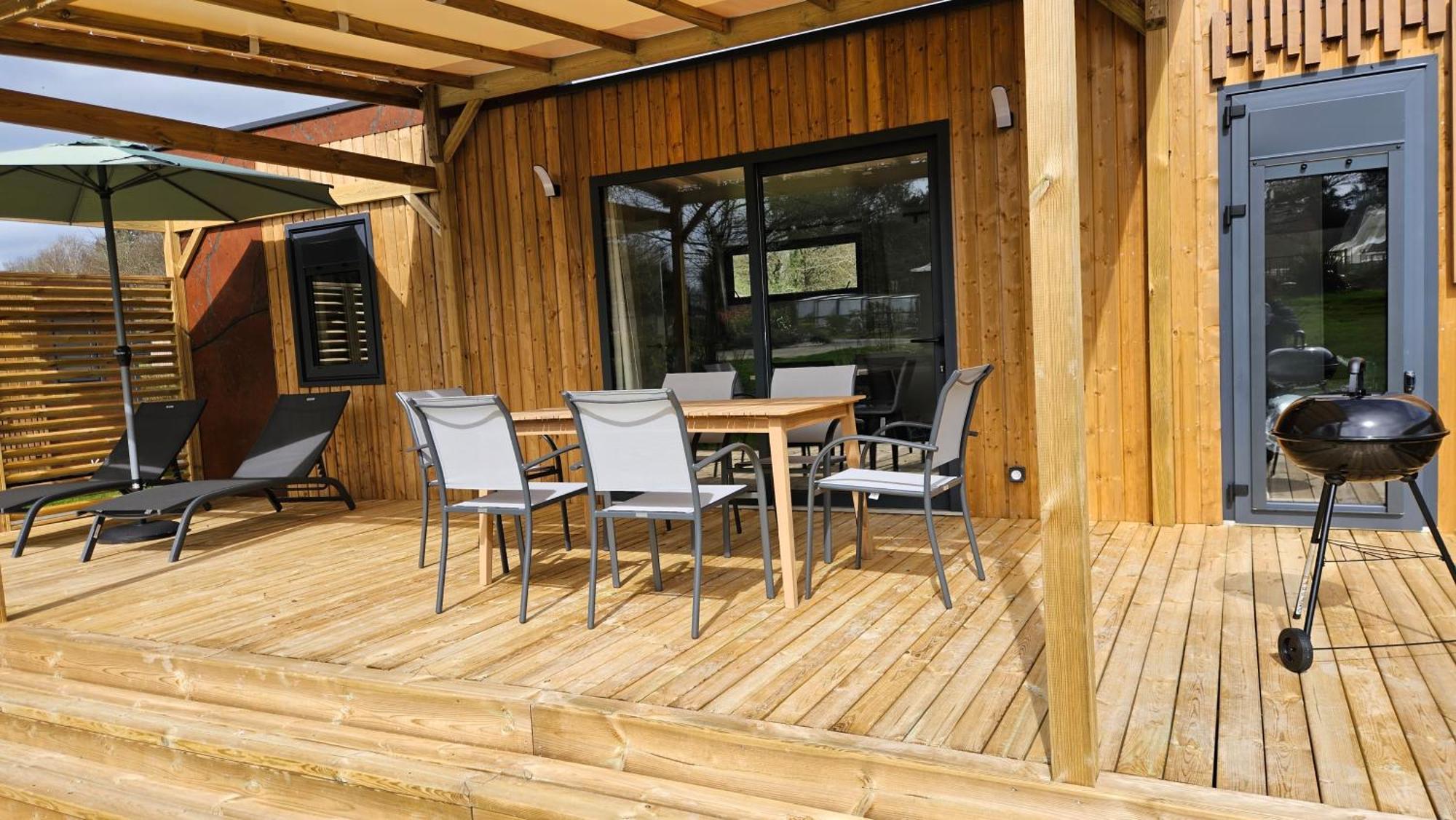 Maeva Respire Cottage De Broceliande Caro  Exterior photo